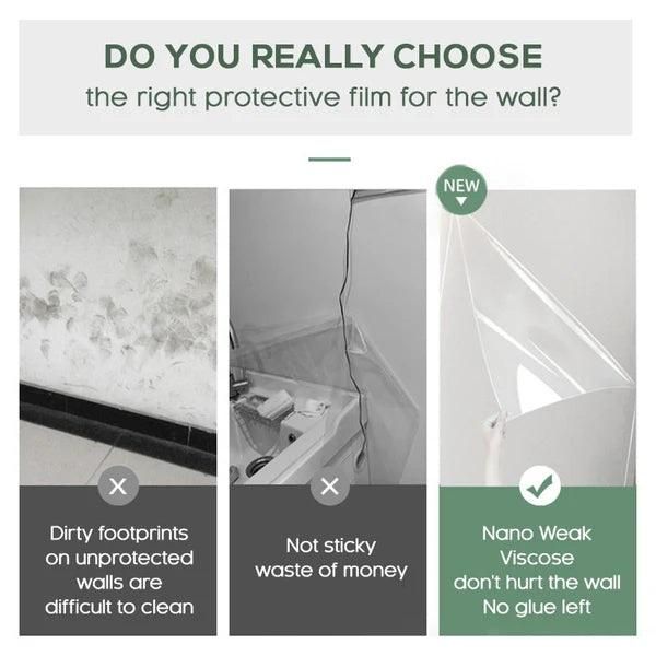 Self- Adhesive Electrostatic Wall Protection Film Buy 1 Get 1 Free
