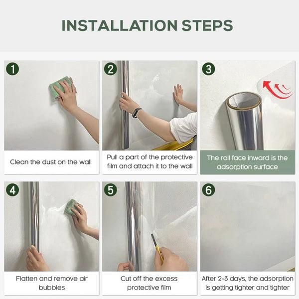 Self- Adhesive Electrostatic Wall Protection Film Buy 1 Get 1 Free